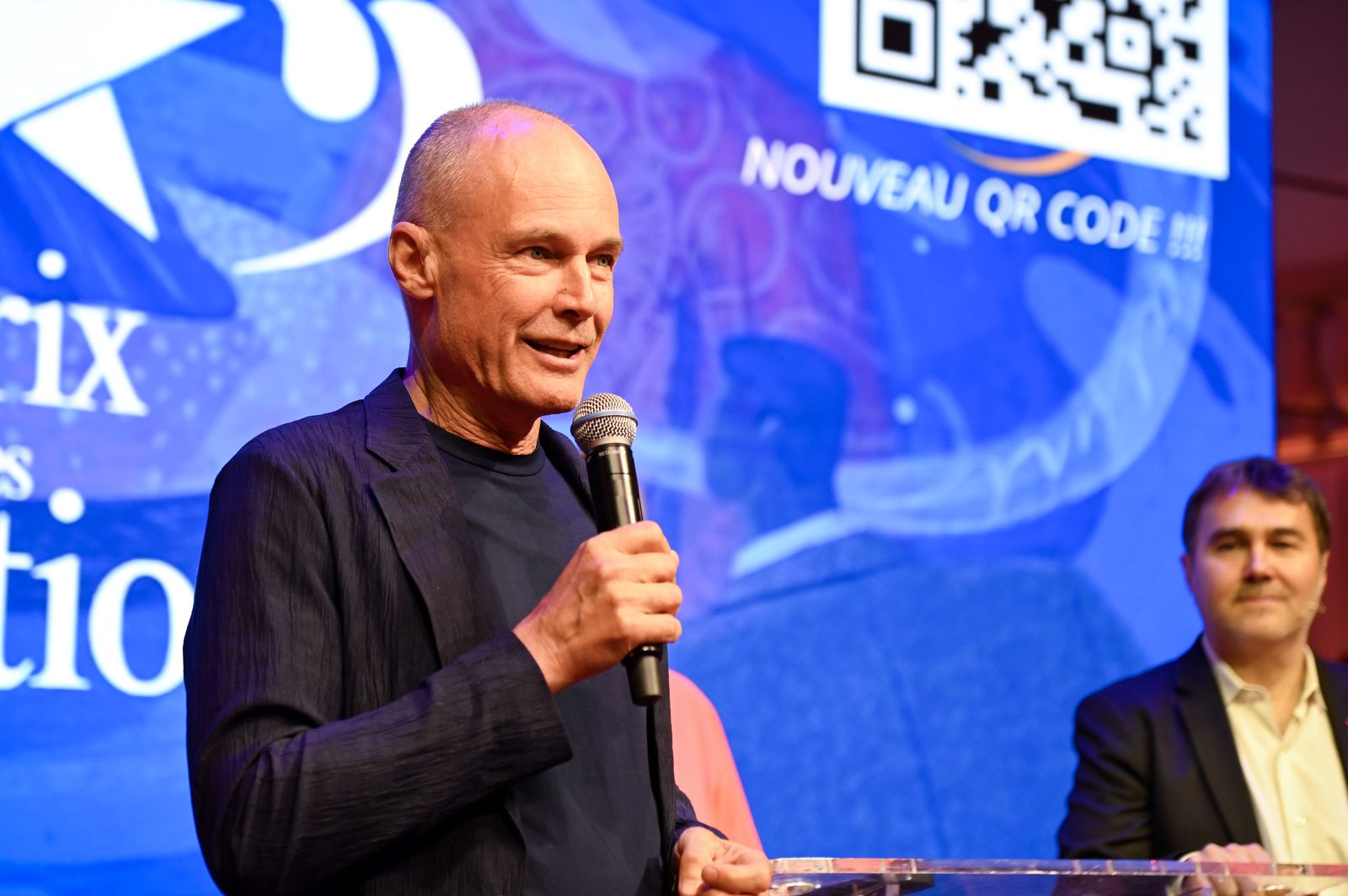 Bertrand Piccard prend la parole